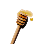 honey spoon with honey